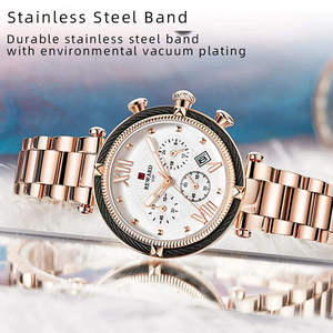 REWARD 63084 RD63084L Brand Watch Woman Fashion Wrist Women Watches Reloj Casual Stainless Steel Luxury <b>Clock</b> Watch for Ladies - Product Image 2