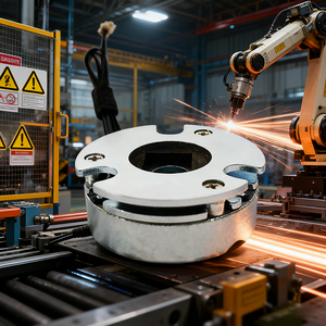 Betrouwbare, nauwkeurige industriële remservo <span class=keywords><strong>motor</strong></span> DC 24V 200Nm statisch koppel stroomuitval nieuwe staat robotindustrie - Product Image 3