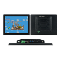 PC industriel tactile 15 pouces avec module PoE, ports USB-B/USB-A, résolution FHD 1920x1080, 10 points de contact, en stock