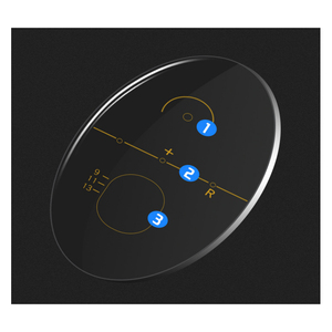 1.61 Index MR-8 couleur claire lentille oculaire Prescription Anti Blue Ray <span class=keywords><strong>verre</strong></span> ordinateur de travail écran bleu lumière bloc lentilles - Product Image 2