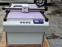Caja de cartón de superficie plana digital automática, caja de muestra de embalaje, máquina cortadora de muestras cnc