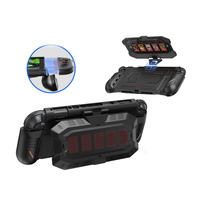 Coque rigide pour console de jeu avec rangement amovible pour cartes de jeu, coque arrière pour Nintendo Switch 2, étui de protection