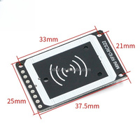 TOPCUS nouveau module lecteur de cartes RFID RF IC CV520 de haute qualité, remplace MFRC522 par S50, porte-clés RC522
