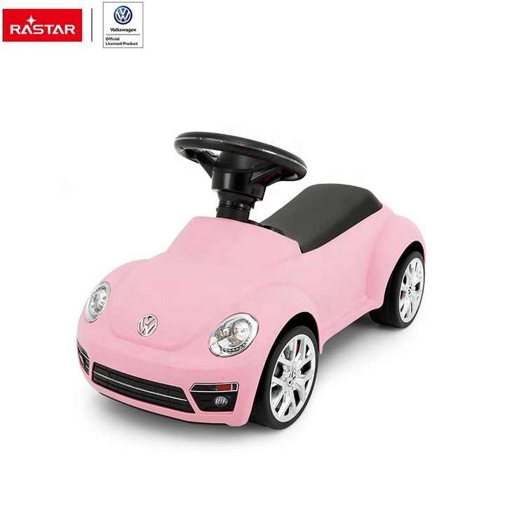 RASTAR フォルクスワーゲンビートル キッズ ライドオンカー ピンク