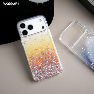 Funda para Teléfono Móvil VAWI B162 Starlight Sparkling Pink, Funda Radiante y Bonita para iPhone 14 15 16 17 Pro Max Coque Telephone - Product Image 3