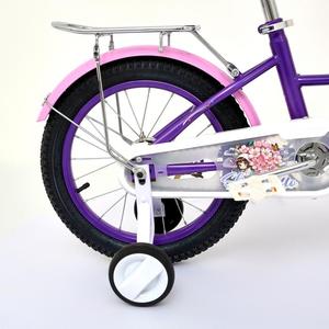Vélos pour enfants à une vitesse <span class=keywords><strong>XNN</strong></span> avec roues d'apprentissage - Cadre en acier de haute qualité, frein double V, roues en aluminium de 16 pouces, 5-9 ans - Product Image 1