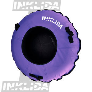 Flotador Inflable para Piscina, Juguete de Anillo de Natación para Niños, para Fiestas de Playa al Aire Libre, Color Negro, sin Cubierta - Product Image 2
