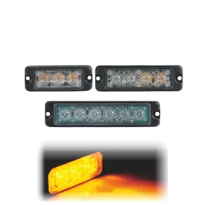 Parrilla estroboscópica de emergencia, luz Led de advertencia de tráfico, de 12v y 24v, azul y rojo, Ip67 - Product Image 4