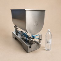 Machine de remplissage automatique pneumatique pour liquides cosmétiques, lotions, savons liquides et granulés