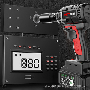Llave de impacto eléctrica recargable Nantian de 18V con torque de 68-340Nm y accionamiento de 1/2 pulgada, profesional para reparación de automóviles. - Product Image 1