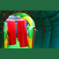 Parcours d'obstacles gonflable de 65 pieds pour les jeux actifs en plein air et les activités pour enfants