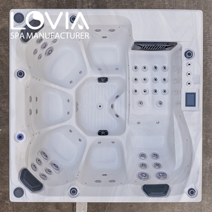 Lovia Deluxe 6 Personnes Massage Bain à Remous Spa de <span class=keywords><strong>Natation</strong></span> Hydro Sex Massage Spa Bain à Remous Extérieur Meilleur - Product Image 3