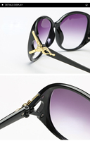 Nouveau classique mode renard tête lunettes De soleil Lentes De Sol UV400 PC lentilles en plastique grand rétro tendance cadre femmes lunettes De soleil