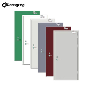 Puerta Doble Resistente al Fuego con Certificación <span class=keywords><strong>de</strong></span> 120 Minutos para Salidas <span class=keywords><strong>de</strong></span> Emergencia y Pasillos en Edificios Comerciales - Product Image 4