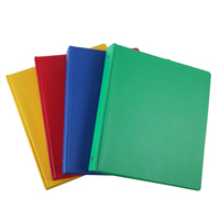 Carpeta Organizadora de Plástico Resistente Personalizada con 3 Anillas, Impermeable, con Bolsillos de PVC y Anillas Inclinadas, Carpeta Colorida para Archivar en la Escuela u Oficina