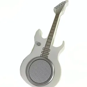 Özelleştirmek gitar şekli yaratıcı Mini kablosuz hoparlör elektronik davul viyolonsel keman Saxony piyano kablosuz hoparlör