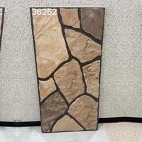 Mur d'extérieur en brique style américain, 300x600mm, carreaux antiques, décoration de maison, pour cour de Villa, jardin, hôtel, balcon
