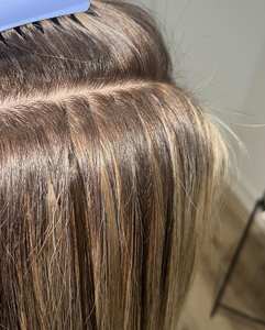 批发俄罗斯双拉100% 处女人发延伸角蛋白平头雷米头发顶级质量预粘合头发 - Product Image 5