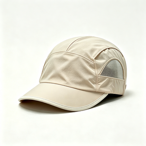 5 Panel Quick Dry Running Cap Breathable Canvas Side Outdoor Sports Casual Camp <b>Hat</b> Lightweight Travel Hiking Unisex Custom - Product Image 4