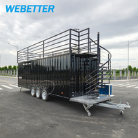 WEBETTER Chine Bar extérieur entièrement équipé Cuisine Camion de restauration mobile Camion de crème glacée Camion de pizza Traiteur Remorque alimentaire Foodtruck