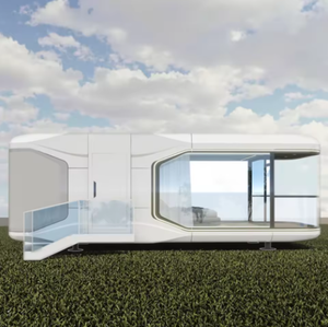 <span class=keywords><strong>Vente</strong></span> directe usine – <span class=keywords><strong>Maison</strong></span> conteneur capsule spatiale en acier, moderne, luxueuse et créative, portable, écologique, pour hôtel de vacances ou villa - Product Image 4