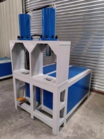 Machine à cintrer les tubes hydrauliques en acier inoxydable – Aplatissage, poinçonnage, découpe pour tubes carrés et tubes coudés – Idéale pour les tâches de cintrage d'angles
