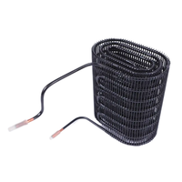 Kondensor CO2 Berpendingin Udara dengan Sirip Kondensor, Cetakan Kondensor, Motor Kondensor 1/2hp 1/3hp untuk Suku Cadang Freezer dan Kulkas