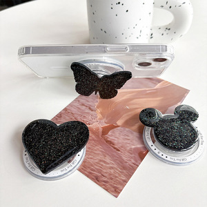 Fabbrica Glitter Black in <span class=keywords><strong>presa</strong></span> <span class=keywords><strong>per</strong></span> telefono con <span class=keywords><strong>presa</strong></span> magnetica <span class=keywords><strong>per</strong></span> telefono Griptok prese magnetiche <span class=keywords><strong>per</strong></span> <span class=keywords><strong>iPhone</strong></span> 15 - Product Image 4