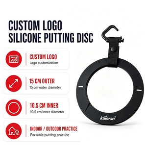 Disco da <span class=keywords><strong>Golf</strong></span> in Silicone con Logo Personalizzato 15cm 10.5cm Interno Portatile per Pratica Indoor e Outdoor WJ712 - Product Image 1