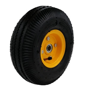 10 Inch Handtruck Trolley <strong>Pneumatic</strong> Tire Rubber Wheel <strong>4</strong>.10/3.50-<strong>4</strong> Wheel - Product Image 3
