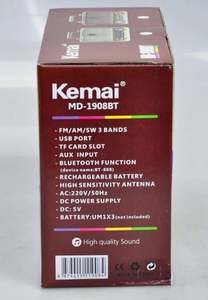 <span class=keywords><strong>Radio</strong></span> Portátil Clásica KEMAI MD-1908BT, <span class=keywords><strong>Radio</strong></span> Retro Kemai de Onda Corta AM <span class=keywords><strong>FM</strong></span> SW, Electrónica en Línea, <span class=keywords><strong>Radio</strong></span> Vintage de Madera con USB - Product Image 6