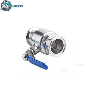 Válvulas de Bola Rectas Económicas de Acero Inoxidable 304 316L para Sistemas de Refrigeración Líquida de Centros de Datos - Product Image 4