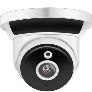 רשת CCTV 3MP מקורה POE IP כיפה מצלמה חצי מתכת P2P מצלמה