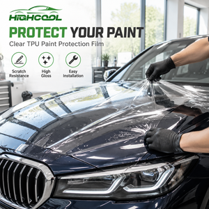 HIGHCOOL - Película Protectora de Pintura Transparente de TPU de 1.52*15m, Vinilo Transparente para Protección de Carrocería de Automóviles, Venta al por Mayor - Product Image 1