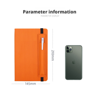 Cuaderno Personalizado A5 con Tapa Dura de PU y Correa, 100 Hojas, Portátil para Oficina, Escuela, Regalo, Promoción