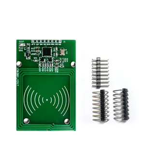 رخيص قارئ تحديد الترددات اللاسلكية RC522 وحدة تحديد الترددات اللاسلكية RFID ، تحكم ذكي في الوصول إلى الكاتب NFC MHz