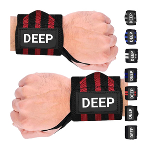 Correas de Muñeca con Logotipo Personalizado en Oferta, Correas de Entrenamiento Físico para Gimnasio, Correas de Levantamiento de Pesas para Powerlifting - Product Image 3