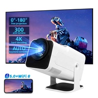 Hotack HY320 Full HD 1080P Home Cinéma Projecteur Vidéo Portable Mini Android Smart Téléphone Sans Fil Projecteur 4K LCD Vente à Chaud