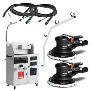 KR2A/P2/3/6 3mm & 6mm Pack de meuleuses excentriques aléatoires à main, garantie 3 ans, vitesse variable, réversible, OEM, 2 batteries, 1 chargeur - Product Image 1