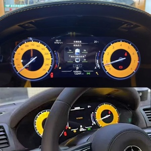 หน้าจอแสดงผลแบบ LCD Virtual Cockpit พร้อม Carplay สำหรับรถยนต์ Maserati Quattroporte ปี 2004-2012 และ GT ปี 2007-2015 มาตรวัดความเร็วแบบดิจิตอล Linux สำหรับแผงหน้าปัด - Product Image 1