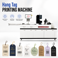 Máquina Automática de Impresión de Etiquetas Colgantes, Equipo de Inyección de Tinta Digital para Impresión Personalizada de Etiquetas de Papel para Ropa, Fabricación de Marca