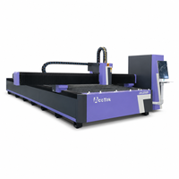 Máquina de Corte Láser de Fibra Industrial 2060 de Mesa Abierta, Cortadora Láser CNC de Gran Tamaño para Chapa Metálica, Acero Inoxidable, Acero Dulce y Aluminio