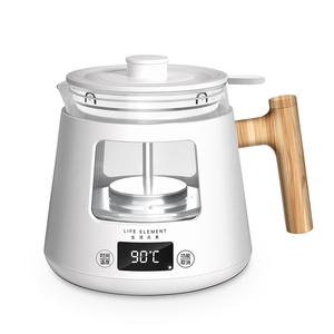 Bouilloire à eau <span class=keywords><strong>électrique</strong></span> 800ml, <span class=keywords><strong>mini</strong></span> verre portable multifonctionnel avec deux couches, <span class=keywords><strong>théière</strong></span> et filtre - Product Image 5