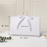 Boîte cadeau triangulaire pliable en papier, style esthétique Ins, portable, pliage en une seule feuille, pour faveurs de mariage et de douche nuptiale