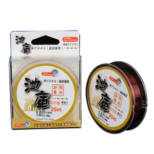 Línea de pesca de nylon Chiku Parallel Spool de 25m de alta resistencia, fabricada en Japón para aparejos de pesca. - Product Image 4