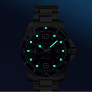 Reloj de Pulsera de Cuarzo con Logotipo Personalizado para Hombre, Reloj Deportivo de Moda con Correa de Acero Inoxidable, Relojes de Lujo para Hombre, Resistentes al Agua - Product Image 5