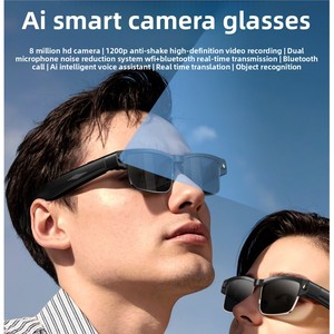 Gafas Inteligentes con Cambio de Color, Marco Metálico, para Escuchar Música por el Teléfono, WiFi, Fotografía de 8 Millones de Píxeles, Video Global L802 - Product Image 2