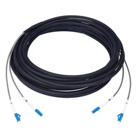 DLC - Câble de raccordement optique FTTH 2 fibres, monomode multimode GYFJH, câble de branche blindé FTTA