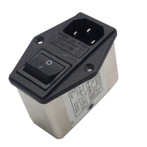 Промышленный держатель предохранителя EMI с коромыслом и штекерным фильтром 10 А для промышленного применения - Product Image 5