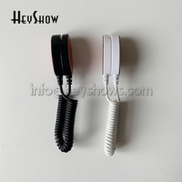 HeyShow support d'affichage antivol de sécurité universel, dispositif de traction à ressort rétractable ovale RC pour magasin de téléphones mobiles
